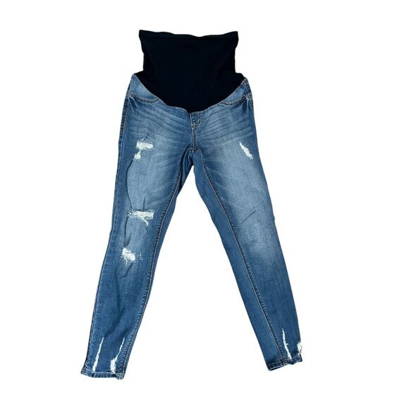 1822 Distressed Maternity Jeans From Nordstrom - Picture 1 of 5